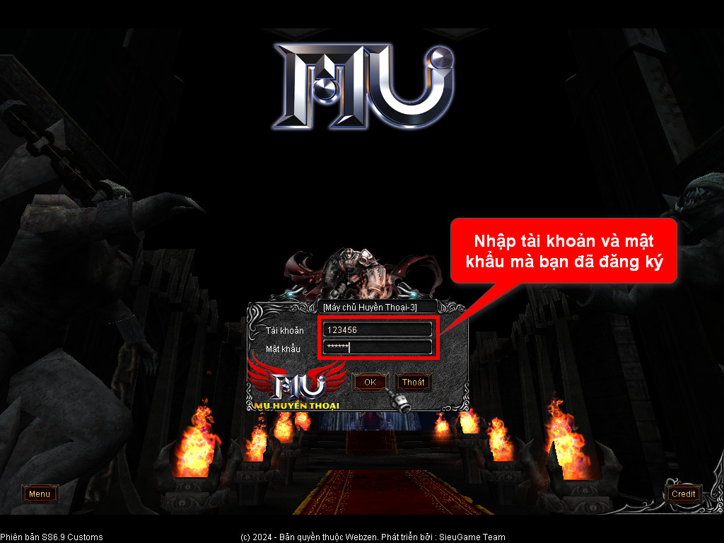 Chức năng chính của Game MU Thiên Binh