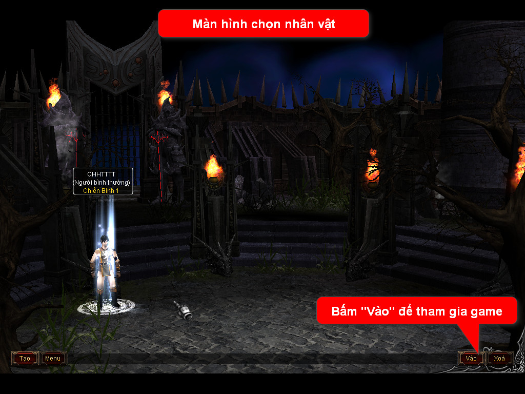 Chức năng chính của Game MU Thiên Binh